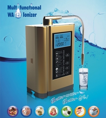 Ioniseur d'eau alcaline portable EHM avec affichage de la température 150W