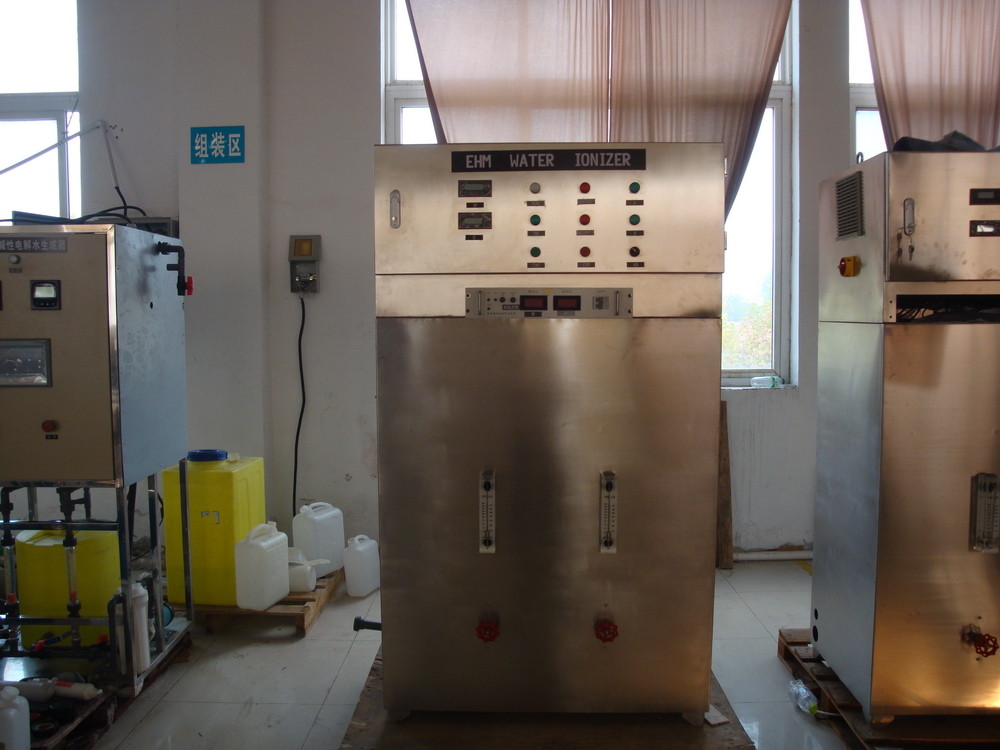 Machine alcalescent industrielle d'ionizer de l'eau pour la plante aquatique de mise en bouteilles
