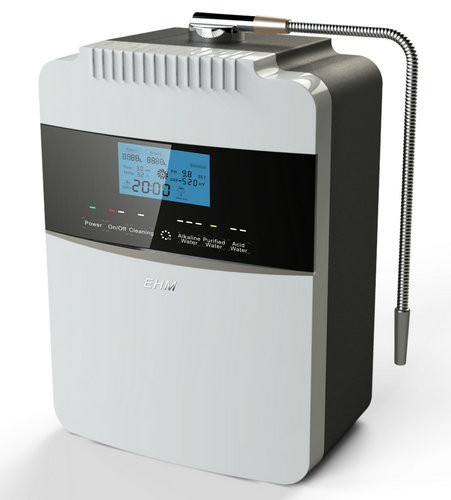 Machine alcaline acrylique d'écran tactile d'ioniseur d'eau portative d'AC220V 60Hz